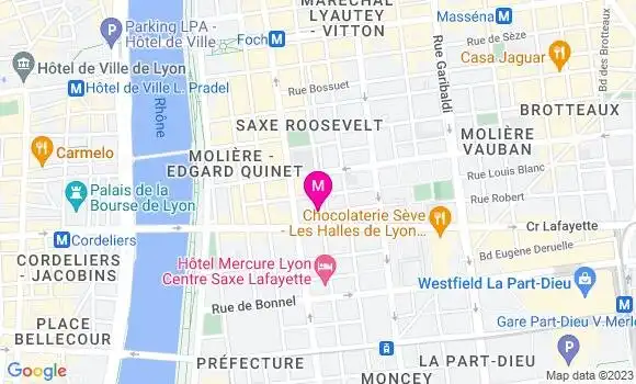 Localisation Bistrot Jaillet