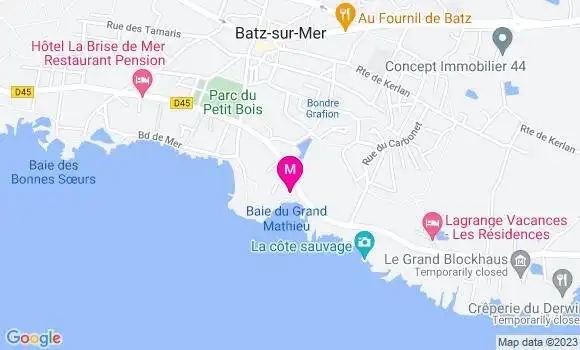 Localisation Restaurant  La Roche Mathieu