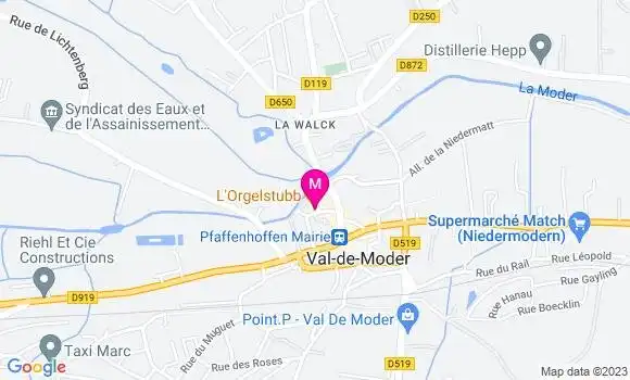 Localisation Restaurant  L