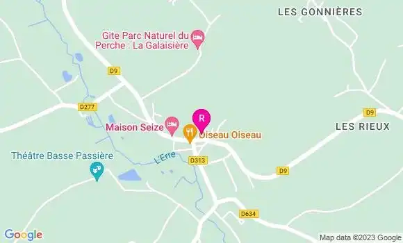 Localisation Auberge Vinauberge