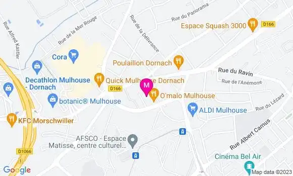 Localisation Restaurant  La Déguste