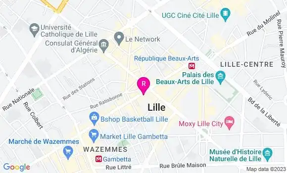 Localisation Restaurant  L
