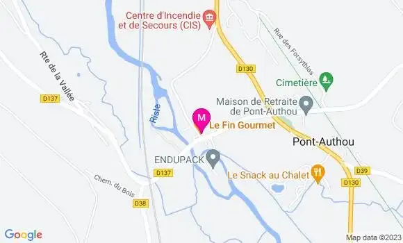Localisation Restaurant  Le Fin Gourmet