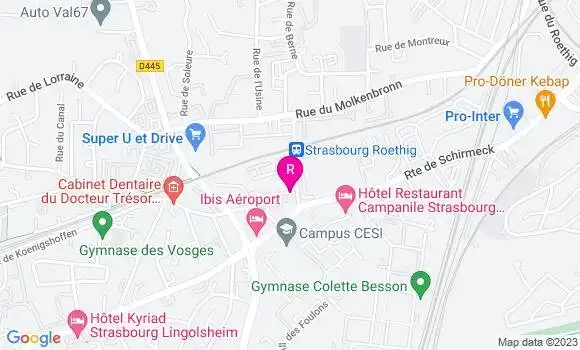 Localisation Restaurant  Mille et Une Bricks