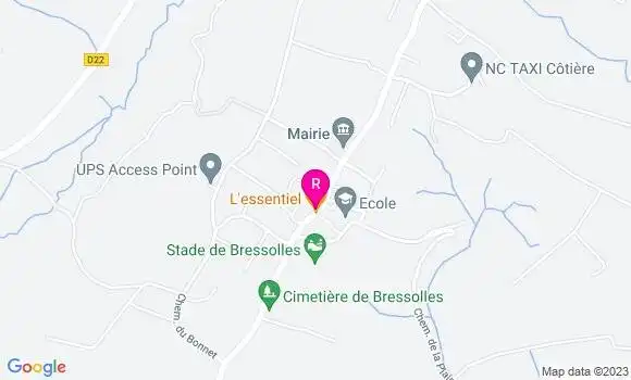 Localisation Restaurant  L