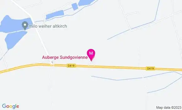 Localisation Auberge Sundgovienne