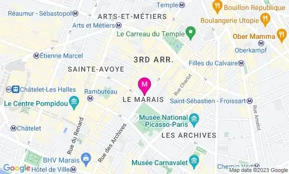 Localisation Restaurant  Le Connetable