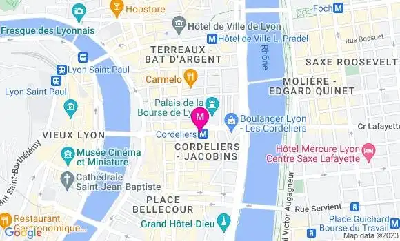 Localisation Restaurant  L