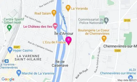 Localisation Restaurant  L
