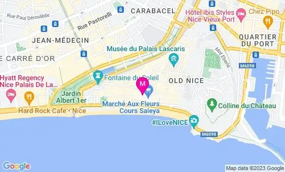 Localisation Restaurant  Le Flore