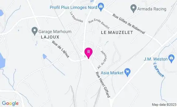 Localisation Restaurant  La Table