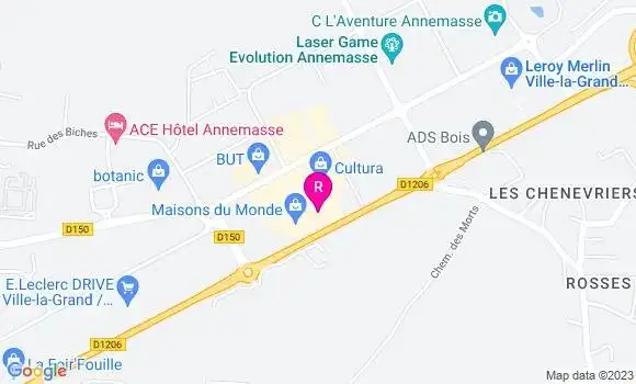 Localisation Restaurant  A Vos Bols