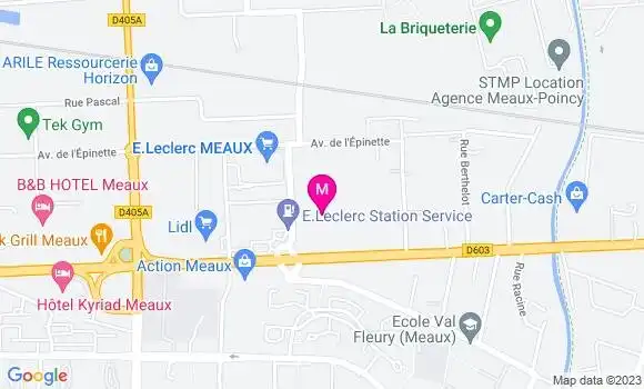 Localisation Restaurant  A la Bonne Heure