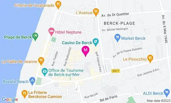 Localisation Restaurant Grill Le City Grill