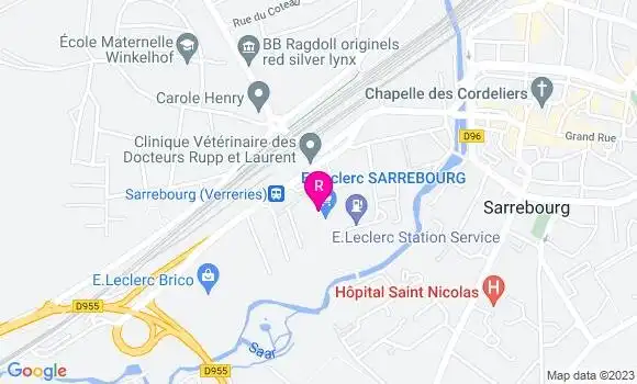 Localisation Restaurant  Le Resto