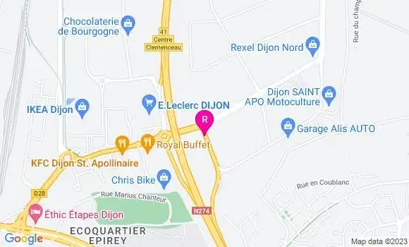 Localisation Café Le Vin T