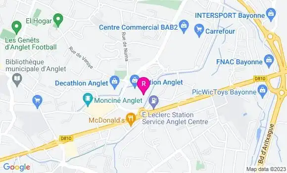 Localisation Restaurant  A la Bonne Heure