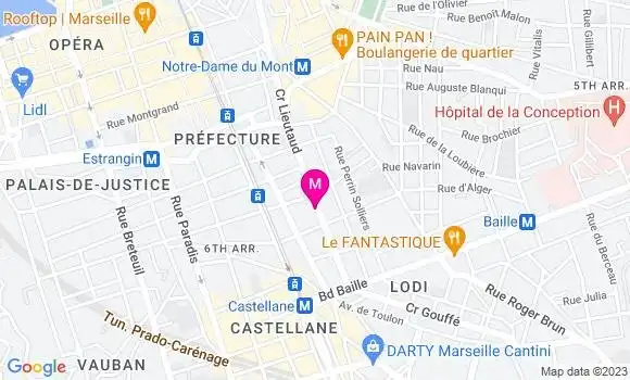Localisation Restaurant  Le Local