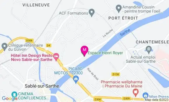 Localisation Brasserie Henri Royer