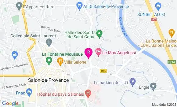 Localisation Pizzeria Europ