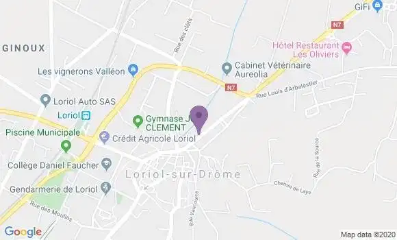 Localisation Pizzeria Le Pinocchio