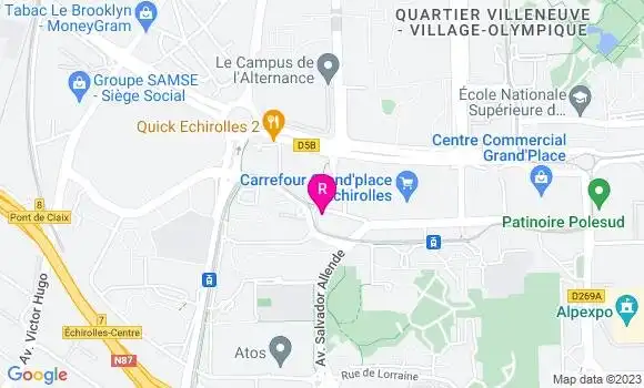 Localisation Sandwicherie Brioche Dorée