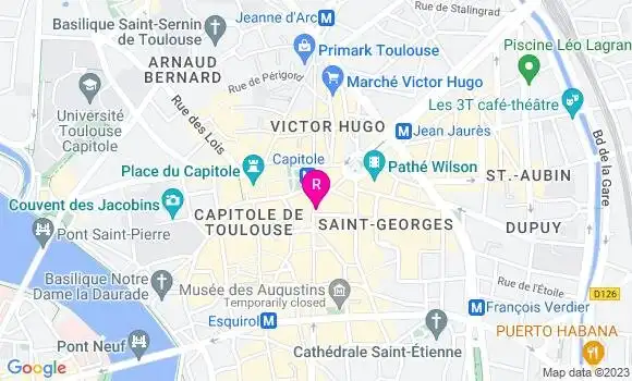 Localisation Sandwicherie La Brioche Dorée