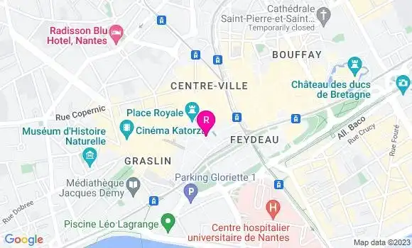 Localisation Sandwicherie La Brioche Dorée
