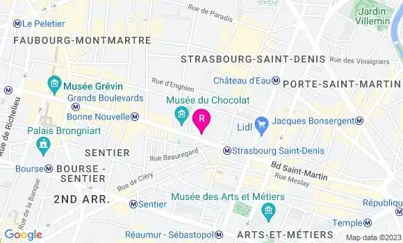 Localisation Restaurant  Au Petit Duc