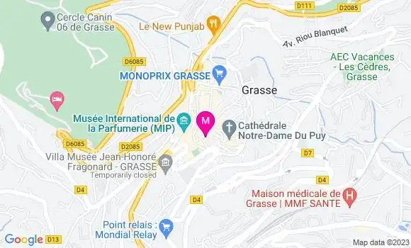 Localisation Restaurant  Le Croissant Rose