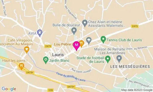 Localisation Restaurant  Pizza des Lices