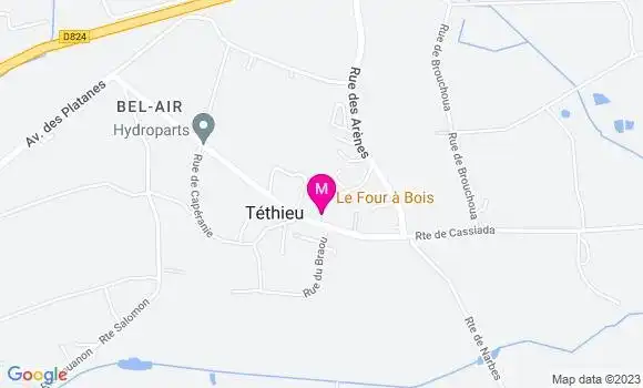 Localisation Restaurant  Le Four à Bois