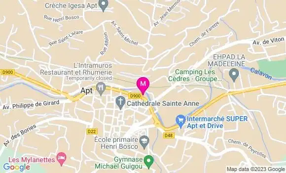 Localisation Restaurant  Le Gallia