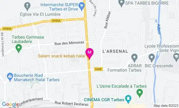 Localisation Restaurant Italien G Yassia