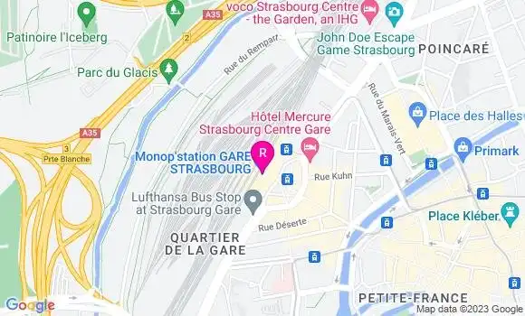 Localisation Sandwicherie La Croissanterie