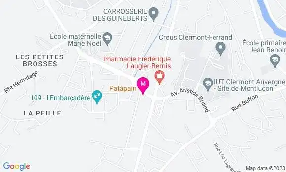 Localisation Sandwicherie Patàpain 2