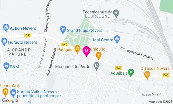Localisation Sandwicherie Patàpain