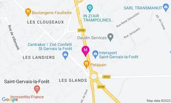 Localisation Sandwicherie Patàpain
