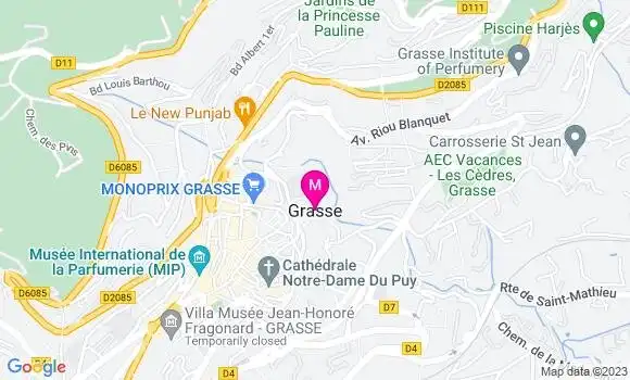 Localisation Pizzeria Chez Ange