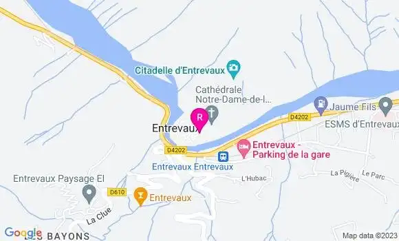 Localisation La Crêperie du Chevalier