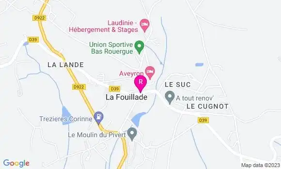 Localisation Restaurant  Le Pizz