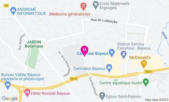 Localisation Restaurant  La Grignote