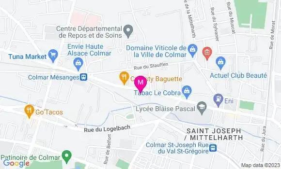Localisation Pizzeria 4 Saisons