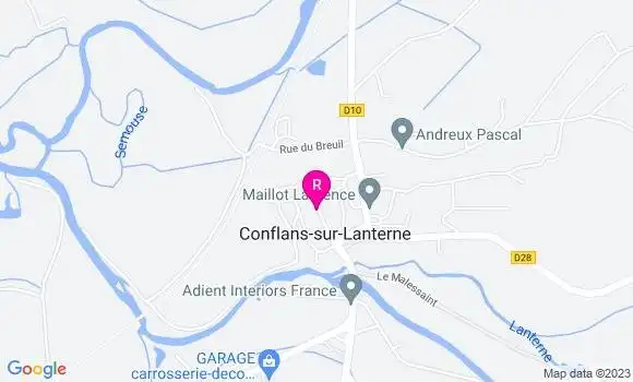 Localisation Restaurant  Le Balcon