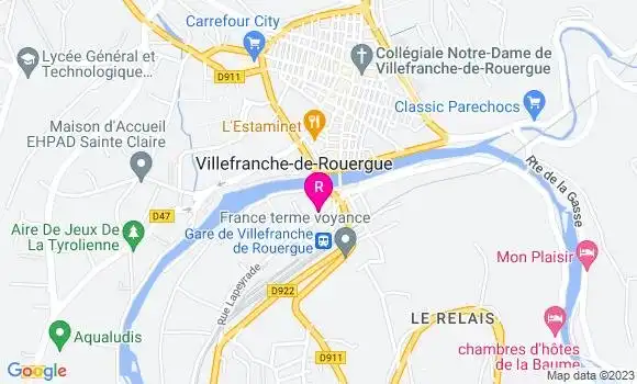 Localisation Restaurant  Rôtisserie Chez claude