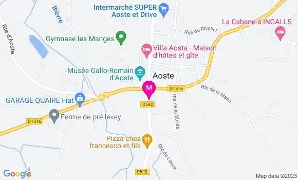Localisation Pizzeria Pizza Autrement