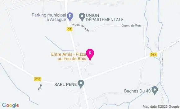 Localisation Restaurant  Entre Amis