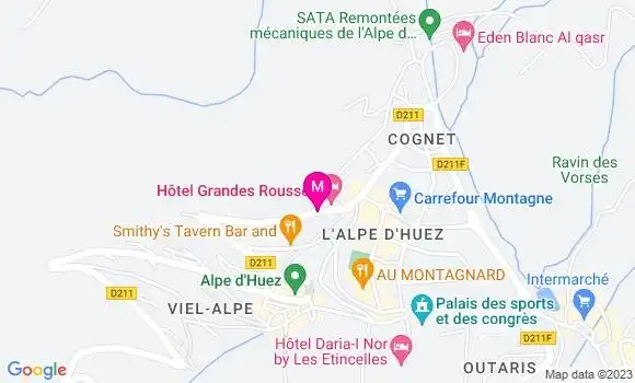 Localisation Crêperie La Mère Michel
