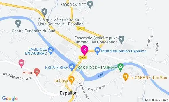 Localisation Restaurant  Faim de Loup