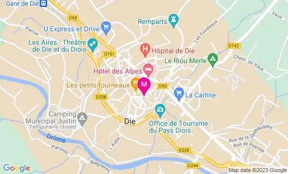 Localisation Crêperie Le 4